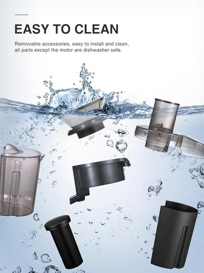 JuiceEase Steel 800W Centrifugal Juicer